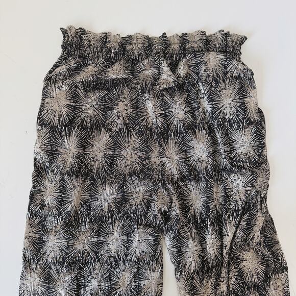 Antik Batik Free People Metallic Silver Pull On Jogger Grace Pants Size XS - Picture 5 of 9